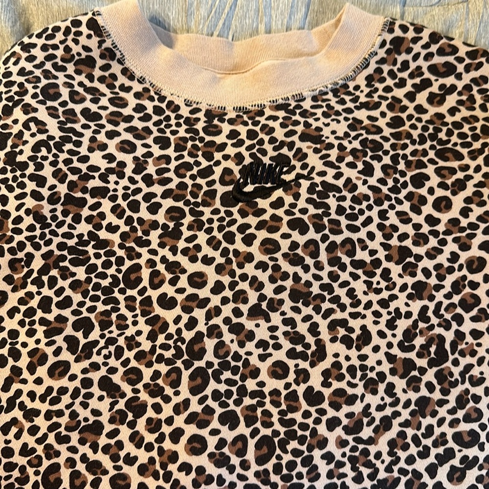 Nike Cheetah Sweatshirt.  Never worn